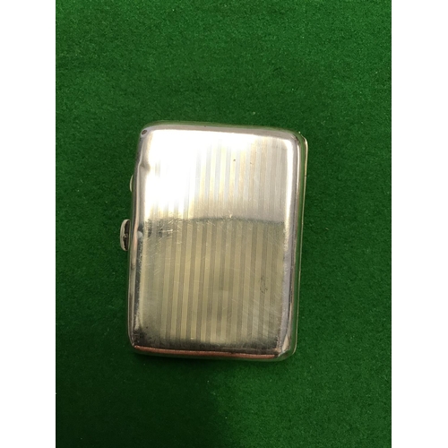 788 - SILVER CIGARETTE CASE - WEIGHT  72.3GRMS