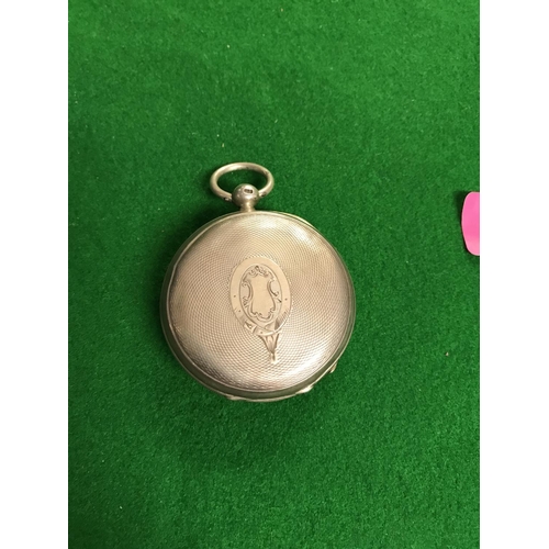 106 - LOVELY WALTHAM MASS SILVER POCKET WATCH - WATCHES AND CLOCKS ARE NOT TESTED