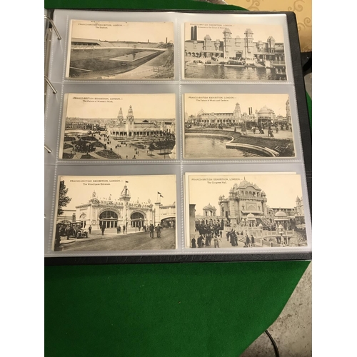 189 - LARGE ALBUM OF POSTCARDS - APPROX 150