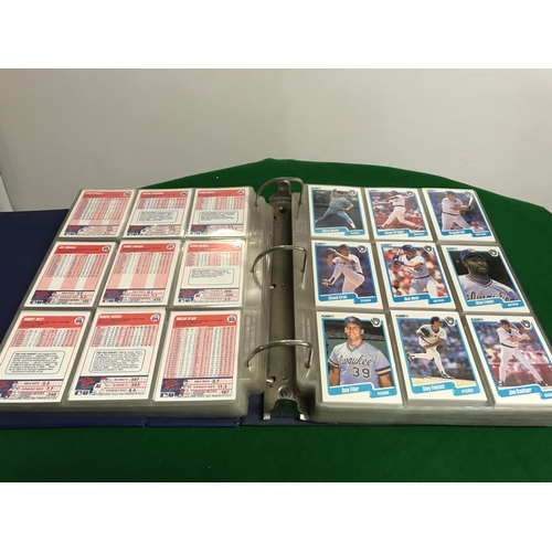 451 - LARGE ALBUM OF COLLECTORS BASEBALL CARDS