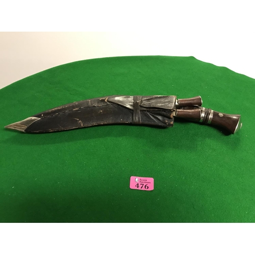 476 - KUKRI KNIFE IN SCABBARD