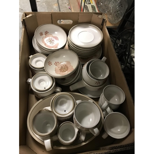 520 - 2 X LARGE BOXES OF DENBY CHINA WARE