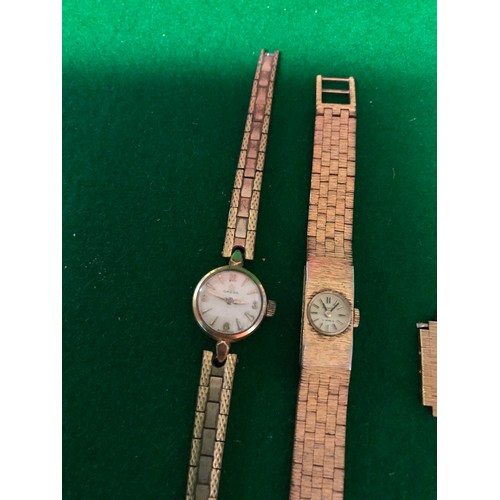 104 - LOVELY VINTAGE LADIES OMEGA WRIST WATCH & LADIES VINTAGE ACCURIST 17 JEWELS WRIST WATCH  - WATCHES &... 