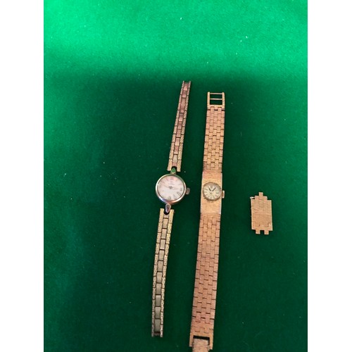 104 - LOVELY VINTAGE LADIES OMEGA WRIST WATCH & LADIES VINTAGE ACCURIST 17 JEWELS WRIST WATCH  - WATCHES &... 