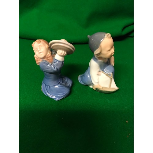 119 - 2 X STUNNING ROYAL COPENHAGEN FIGURES 