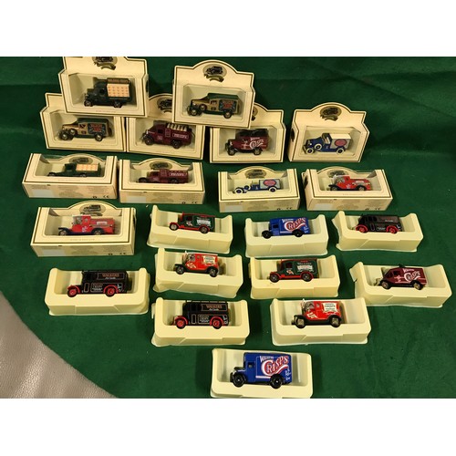 174 - 21 X BOXED DIECAST VEHICLES 