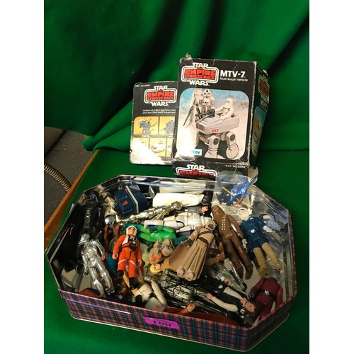 180 - QTY OF VINTAGE STAR WARS FIGURES FROM 1970s / 80s