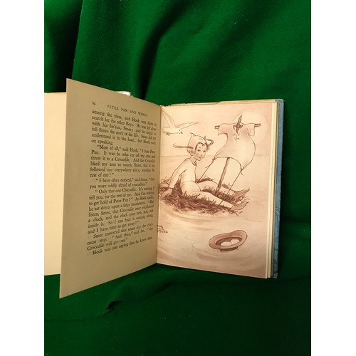 565 - VINTAGE HARD BACK J.M.BARRIES PETER PAN & WENDY BOOK WITH DRAWINGS INSIDE BY MABEL LUCIE ATTWELL & V... 