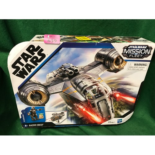 639 - BOXED STAR WARS MISSION FLEET ITEM