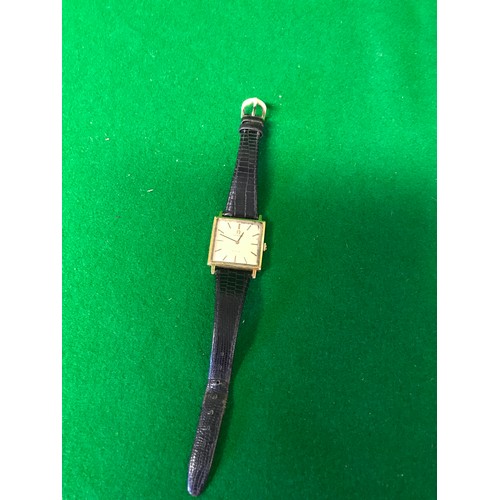 138 - LOVELY OMEGA DE VILLE SQUARE FACED WRIST WATCH - WATCHES & CLOCKS ARE NOT TESTED