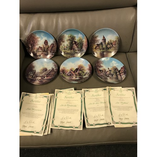 147 - LARGE QTY OF ASSORTED COLLECTORS PLATES = 9 X WEDGWOOD 