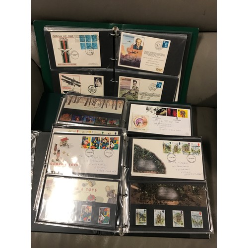 23 - 6 X LARGE ALBUMS OF FDCs - APPROX 500
