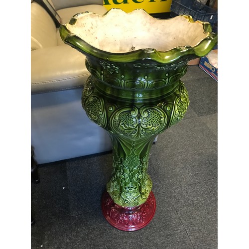 10 - BEAUTIFUL VICTORIAN JARDINIERE STAND OR LARGE VASE  - 86CMS -  CAN BE USED EITHER WAY - PLEASE SEE P... 