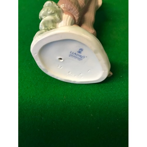 356 - LOVELY LLADRO GOLFING GENTLEMAN - 30CMS H