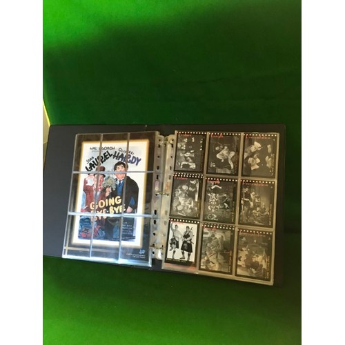 358 - ALBUM OF LAUREL & HARDY COLLECTORS CARDS