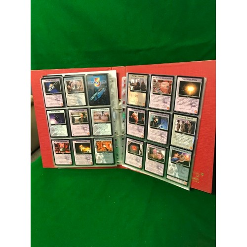 362 - ALBUM OF BABYLON 5 COLLECTORS CARDS - APPROX 150