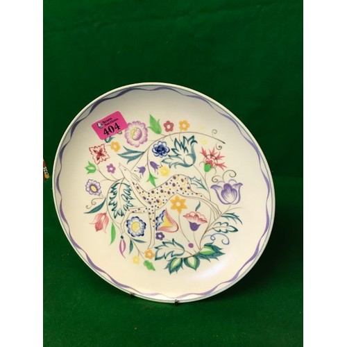 404 - NICE POOLE PLATE - DIAM 26CMS