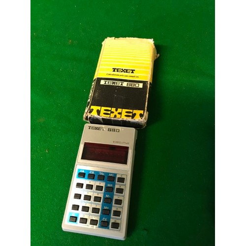 406 - VINTAGE TEXET 880 EXECUTIVE ALCULATOR