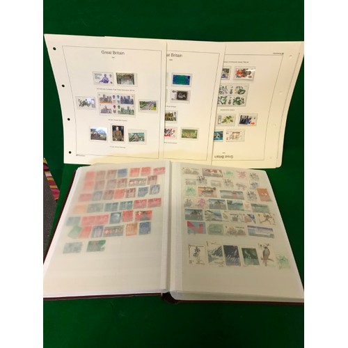 411 - LARGE ALBUM OF STAMPS