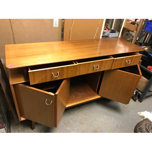 511 - BEAUTIFUL G.PLAN SIDEBOARD WITH FLOATING TOP - EXCELLENT CONDITION - 150CMS X 46CMS X 86CMS H COLLEC... 