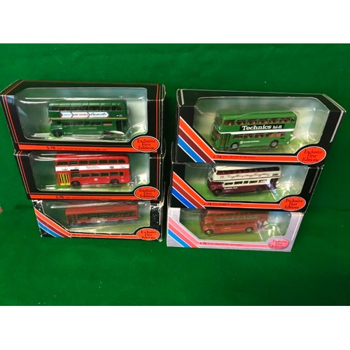 536 - 10 X BOXED GILBROW COLLECTORS DIECAST BUSES