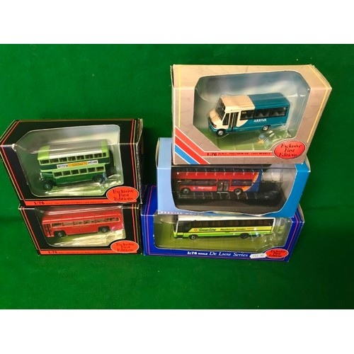 537 - 10 X BOXED DIECAST MODEL BUSES INC CORGI & GILBROW