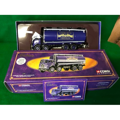 549 - BOXED CORGI CADBURY DIECAST TANKER