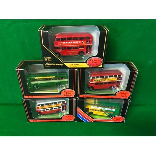 550 - 10 X BOXED GILBROW DIECAST COLLECTORS BUSES