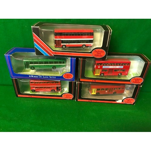 551 - 10 X BOXED GILBROW DIECAST COLLECTORS BUSES