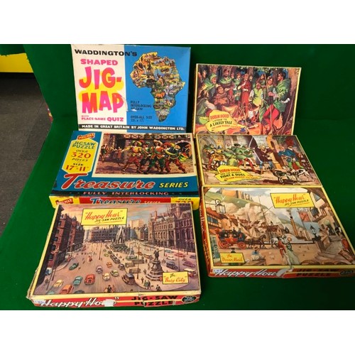 561 - 15 X VINTAGE JIG-SAW PUZZLES