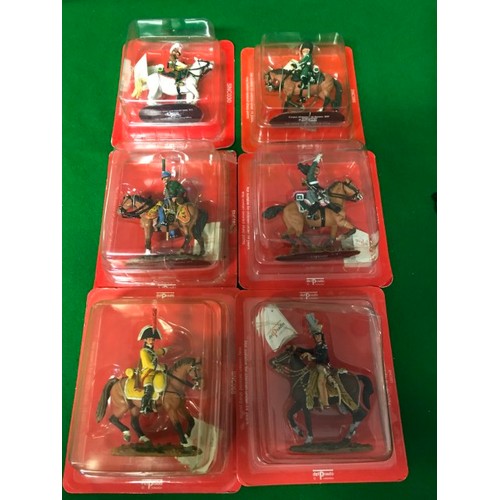 606 - 78 X PACKETS OF MOUNTED DEL PRADO DIECAST SOLDIERS