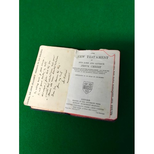 689 - SMALL WW1 ACTIVE SERVICE TESTAMENT