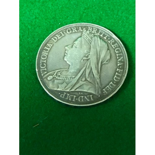 690 - 1895 QUEEN VICTORIA SILVER CROWN