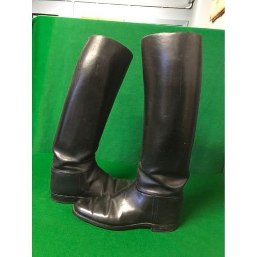 191 - PAIR OF VINTAGE RIDING BOOTS BY PEAL & CO OF LONDON