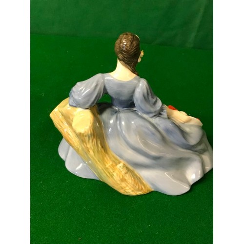 231 - LOVELY LARGE ROYAL DOULTON ELYSE FIGURE - 15CMS H