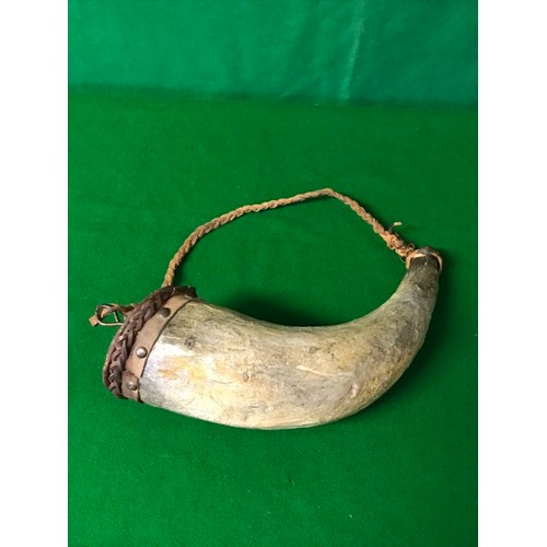 283 - LARGE THEATRE PROP HORN - OVERALL LENGTH 33CMS