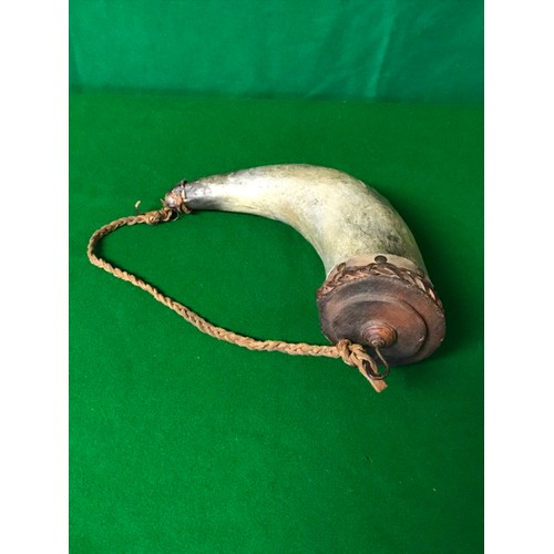 283 - LARGE THEATRE PROP HORN - OVERALL LENGTH 33CMS