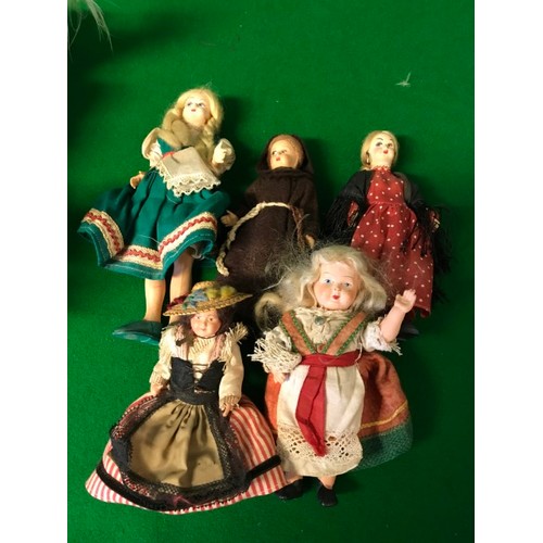 299 - 12 X VINTAGE CHARMING DOLLS