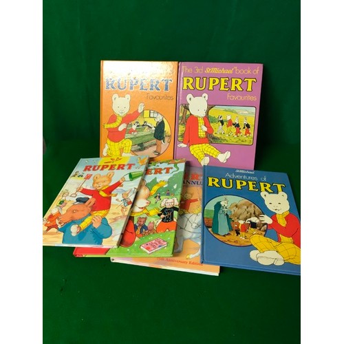 328 - 19 X VARIOUS VINTAGE RUPERT ANNUALS