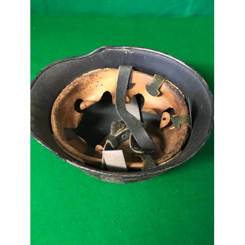 463 - ORIGINAL LUFTSHUTZ (AIR DEFENCE) GERMAN NAZI HELMET