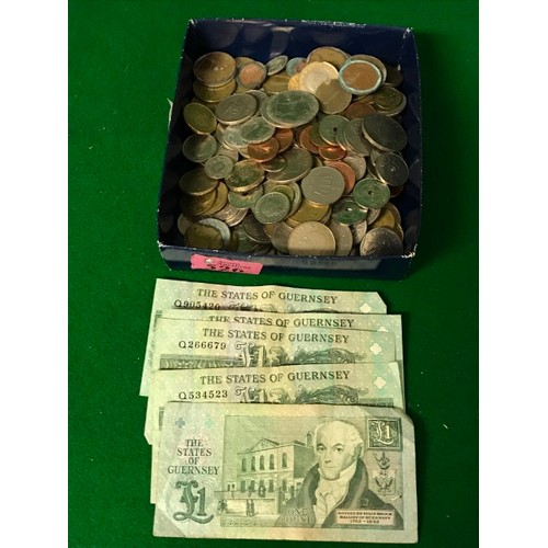 526 - QTY OF MIXED BRITISH & FOREIGN COINS & NOTES