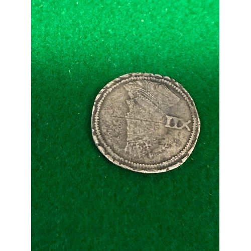 531 - JAMES 1 SILVER SIXPENCE