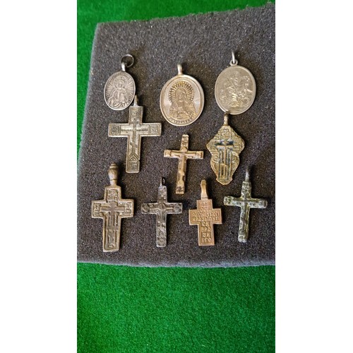 75 - QTY OF EARLY CROSSES & OTHERS