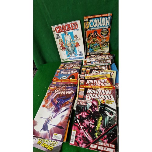 29 - QTY OF VINTAGE COMICS MAINLY MARVEL