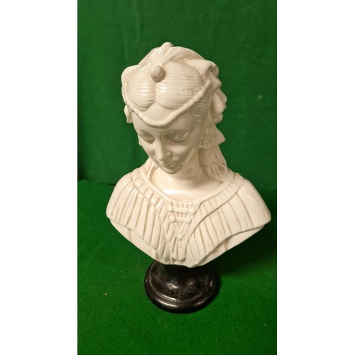 183 - SMALL BUST OF A WOMAN - 30CMS H