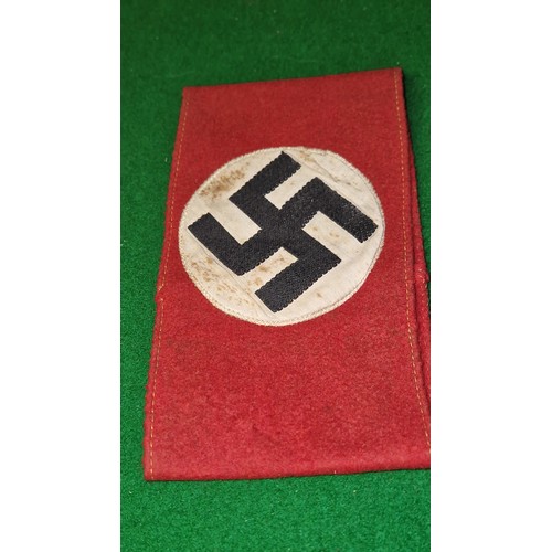 295 - WW11 NAZI OFFICERS ARM BAND