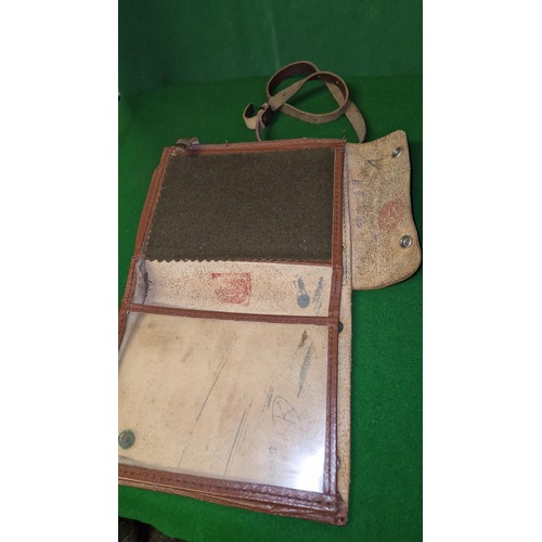 298 - WW11 NAZI OFFICERS MAP CASE