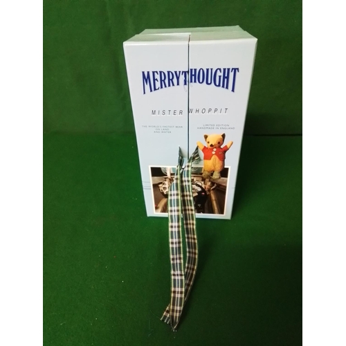 340 - BOXED MERRYTHOUGHT MR WHOPPIT (DONALD CAMPBELL BLUEBIRD) TEDDY & CAR