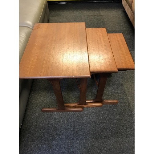 642 - LOVELY G.PLAN NEST OF TABLES - COLLECTION ONLY OR ARRANGE OWN COURIER