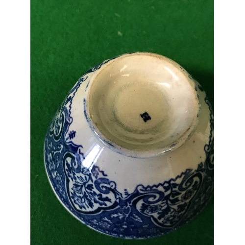 697 - EARLY BOWL POSSIBLY PERSIAN  - SOME DAMAGE DUE TO AGE - 6CMS H X 10CMS DIAM